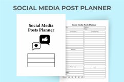 Social Media Post Planner KDP Interior Product Image 3