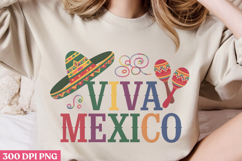 Viva Mexico PNG, Cinco De Mayo Sublimation PNG Product Image 2