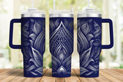 Tumbler laser engraving svg| 40oz Tumbler Lotus Mandala wrap Product Image 2