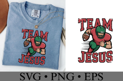 Team Jesus Svg | Game Day Svg | Sport Svg | Shirt Svg Product Image 2