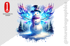 Snow Men Clipart- PNG File Product Image 2