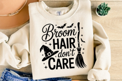 Broom Hair don&#039;t care Svg | Halloween Svg | Shirt Svg Product Image 2