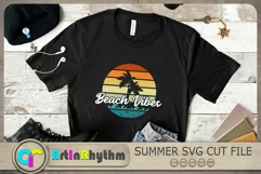 Beach Vibes Svg, Beach Svg, Summer Svg, Tropical Svg Product Image 3