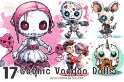 Gothic Voodoo Dolls Product Image 1