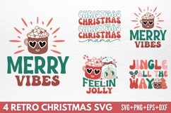 Retro Christmas Tshirt SVG Product Image 1