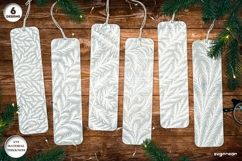 Frost Pattern Bookmarks SVG Bundle | Acrylic | Laser Cut Product Image 1
