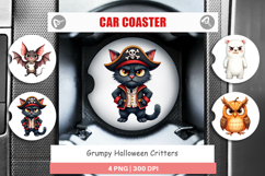 Car Coaster Halloween Critters Product Image 1