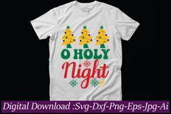 O Holy Night svg cut file Product Image 1
