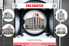 Car Coaster Hospital Building Product Image 1