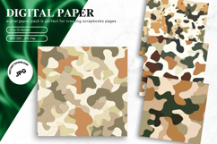 camouflage Pattern Background Wallpaper Military Gift Wrap Product Image 1