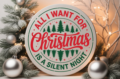 All I Want For Christmas Is A Silent Night Product Image 2
