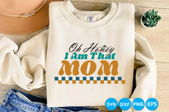 Mother's day retro SVG Design, Mom design Product Image 2