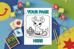 Educational A4 worksheet mockup Product Image 2