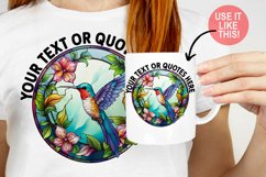 Hummingbird Floral Sublimation Bundle Product Image 2