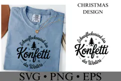 Konfetti Svg | Christmas svg | Shirt Svg Product Image 2