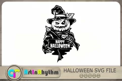 Pumpkin Witch Svg, Halloween Svg, Pumpkin Svg, Witch Svg Product Image 3