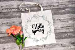 Wildflowers form round frames SVG| Botanical wreaths Product Image 2