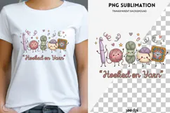 Crochet besties png design for T-shirts Product Image 1