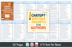 500 ChatGPT Writing Prompts for Authors Product Image 1