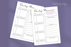 Elegant Daily Planner Printable Template | Canva Editable Product Image 1