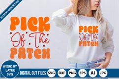 pick of the patch retro SVG Design, SVG Design Product Image 1