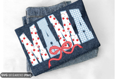 Cherry Mama PNG | Mom Preppy PNG | Summer Mama PNG Product Image 1