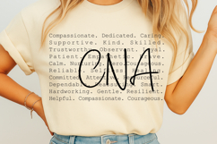 CNA Words SVG Product Image 1