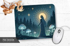 Radiant Fantasy Elements Mouse Pad PNG Design Product Image 1