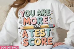 You are more than PNG, Teachers Testing Day PNG Product Image 2