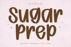 Sugar Prep - Preppy Handwritten Font Product Image 1