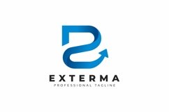 Exterma E Letter Logo Product Image 1