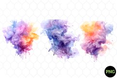 Watercolor Splash Clipart Product Image 1