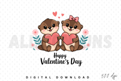 Valentines Day Sublimation, Celebration Valentine Day PNG Product Image 1