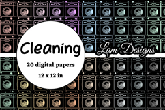 cleaning digital papers, cleaning patterns Product Image 1