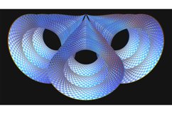Abstract isolated background with fantasy figures Product Image 1