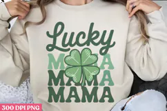 Lucky Mama PNG, St Patricks Day Sublimation PNG Product Image 1