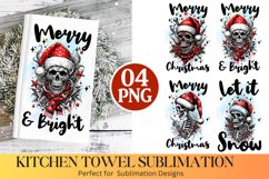 Christmas Kitchen Towel - Christmas Towel Design Product Image 1
