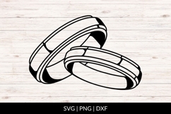 Wedding Rings SVG Product Image 1