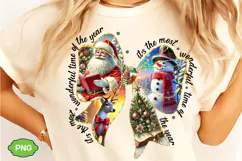 It's The Most Wonderful Time Of The Year PNG, Christmas Bow Product Image 2