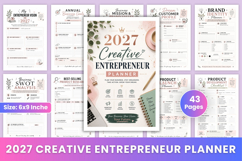 2027 Creative Entrepreneur Planner Product Image 1