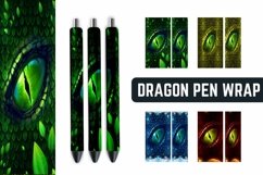 Dragon Pen Bundle | Epoxy Pen Wrap | Sublimation Product Image 1