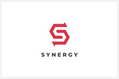 Synergy Letter S logo design vector template Product Image 1