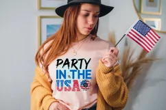 Party in the USA 4th of July Sublimation Design Product Image 1