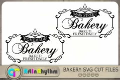 Main Street Bakery Svg, Homemade Bakery Svg, Bakery Svg Product Image 1