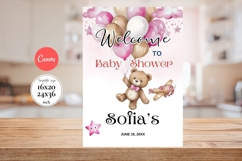 Baby Shower Welcome Sign Template 144 Product Image 2