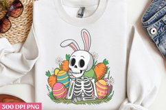 Skeleton Easter Clipart PNG Product Image 1