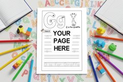 Writing activity page mockup Product Image 2