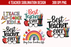 Teacher Sublimation PNG Product Image 1