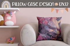 Samurai Mask Pillow Sublimation, Fantasy Pillow Case Design Product Image 1
