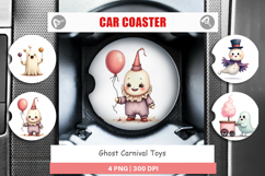 Car Coaster Ghost Carnival Toys Product Image 1